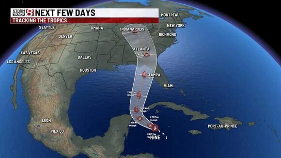 Tropical moisture could be on the way later this week | Sept. 24, 2024