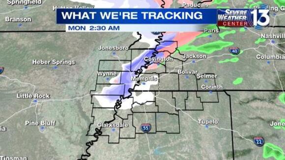 Frigid start to the week as chilly temps remain across the Mid-South