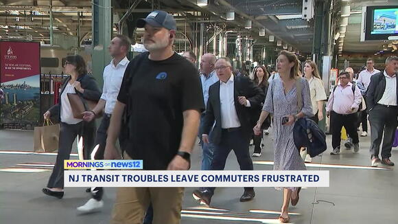 NJ Transit rail lines running smoother after power problems