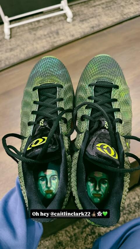 Caitlin Clark ‘glow-in-dark’ Nike Caitlin 1 ‘Jinx’ are perfect for ...