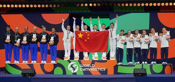 China Wins 2026 Worlds Team Title, Ends 15-Year USA Gymnastics Reign
