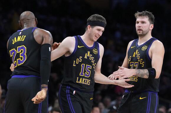 Luka Dončić, Austin Reaves' Hilarious Exchange Goes Viral After LeBron James' Lakers Season Debut - NewsBreak