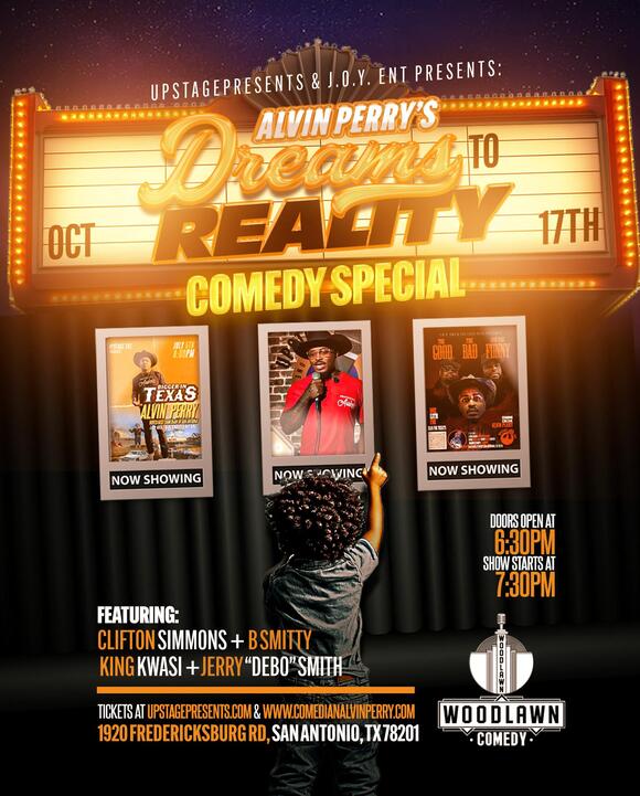 Alvin Perry Brings ‘Dreams to Reality’ Comedy Special Home to San ...