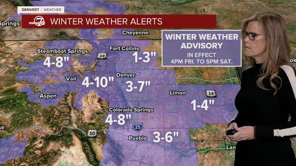 Snow and bitter cold temps Saturday, arctic blast stays through Tuesday ...