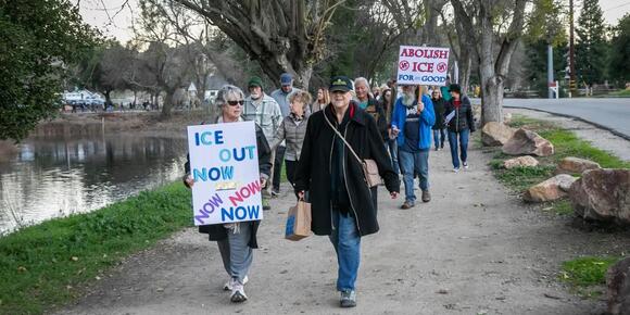 Local Indivisible coalitions hold vigils, protest walks calling for ...
