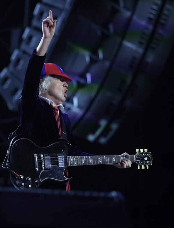 AC/DC concert review: Angus isn't as Young as he used to be. But does ...