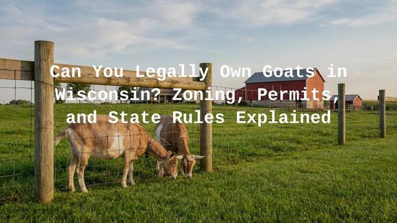Can You Legally Own Goats in Wisconsin? Zoning, Permits, and State ...