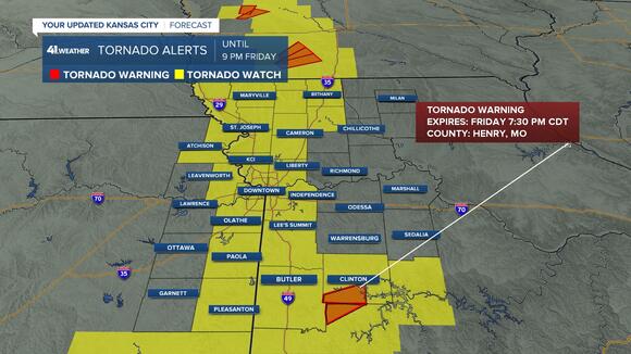 UPDATES | Tornado watch cancelled for Kansas City area