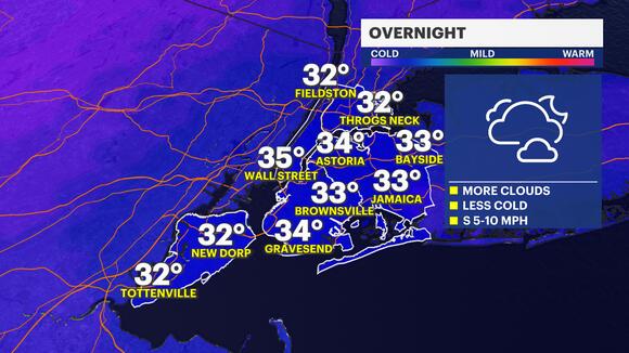 Sunny and mild Monday for New York City metro area - NewsBreak