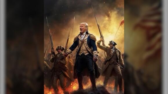 Donald Trump accused of ‘stolen valor’ with new, bizarre AI post ...