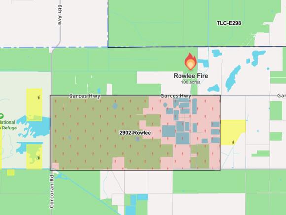 Evacuation order issued for Rowlee Fire near Kern-Tulare line - NewsBreak