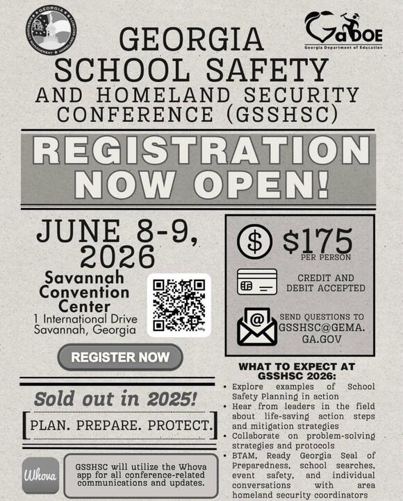 2026 Georgia School Safety Conference Set for June 8-9 - NewsBreak