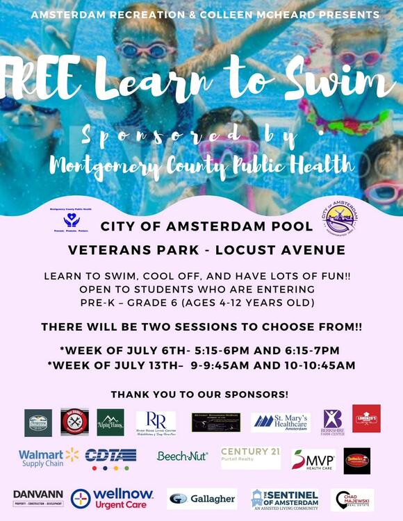 Free Swim Lessons for Kids at Veterans Park Pool - NewsBreak