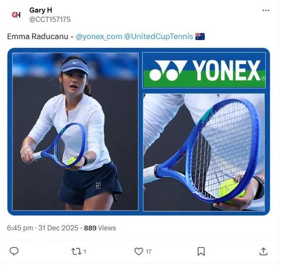 Emma Raducanu Breaks Silence on Being Spotted Using Yonex Racket Amid ...