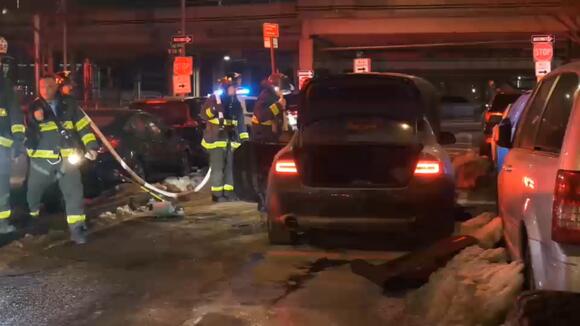 Domestic dispute leads to car fire, man and woman burned in Washington ...