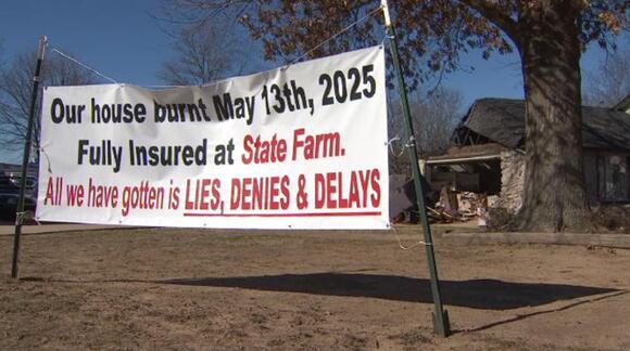 FOX23 Investigates: BA couple puts sign in yard accusing State Farm of ...