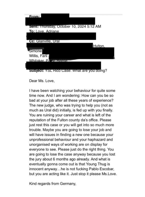 'It shouldn't be happening' Judge calls out Fani Willis for email