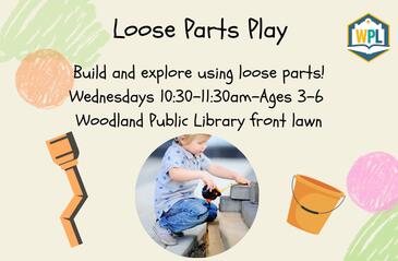 📅 Loose Parts Play for ages 3–6 at Woodland Library - NewsBreak
