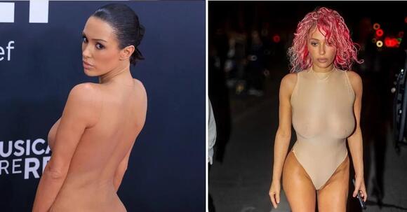 EXCLUSIVE: Bianca Censori's Naked Grammys Stunt Slammed by Vogue For 'Not  Continuing' Feminist Fashion Dialogue  With Brutal Article Tackling  'Slutty' Fashion - NewsBreak