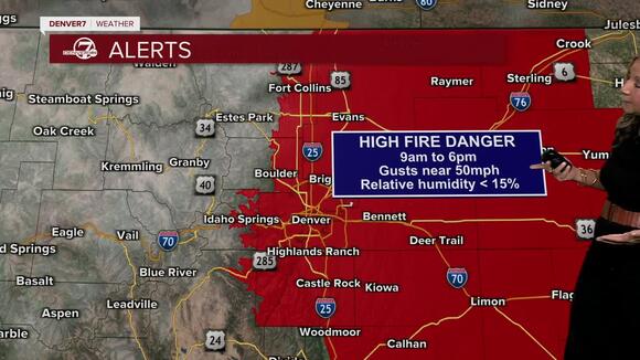 Colorado weather blog: Alerts issued for high winds, fire danger and ...