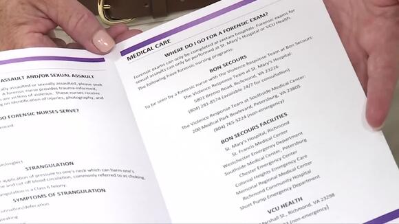 The booklet Chesterfield Police hopes can benefit victims of domestic ...