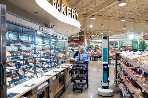 Shoppers rattled as 6-foot AI robots roam grocery aisles - NewsBreak