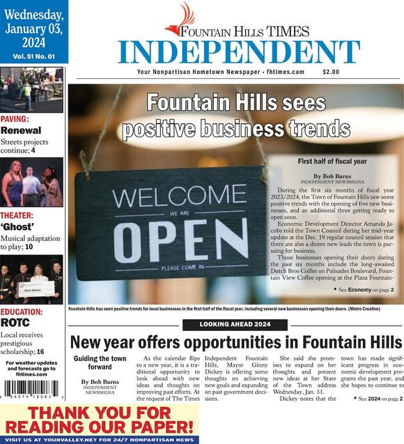 Fountain Hills Times Independent - Wednesday, January 3, 2024