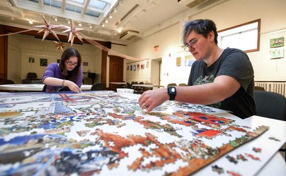Bangor residents have 12 days to build a 42,000-piece puzzle - NewsBreak