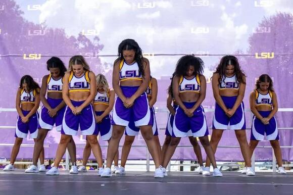 LSU Tiger Girl's Kendrick Lamar–Themed Routine Lights Up UDA Nationals ...