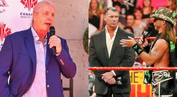 WWE Bombshell: Wrestling Icon Bret Hart Just Accused Vince McMahon & Shawn  Michaels Of Being Secret Lovers, Sleeping With Each Other - NewsBreak