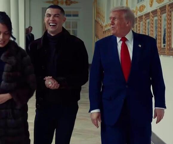 Cristiano Ronaldo splits fans with Donald Trump White House visit ...