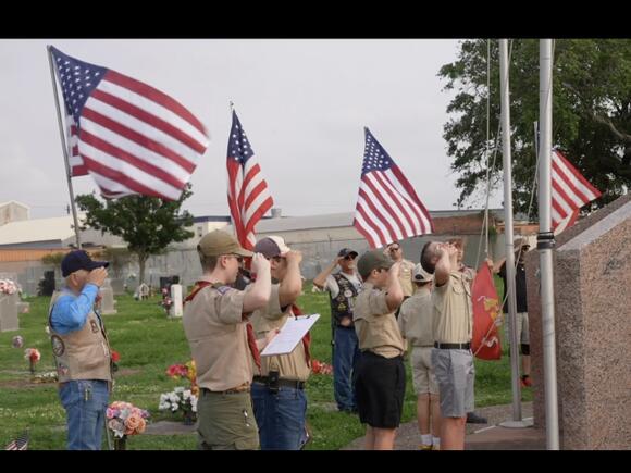 Eagle Scout digitizes veteran graves at Rose Hill Memorial Park - NewsBreak