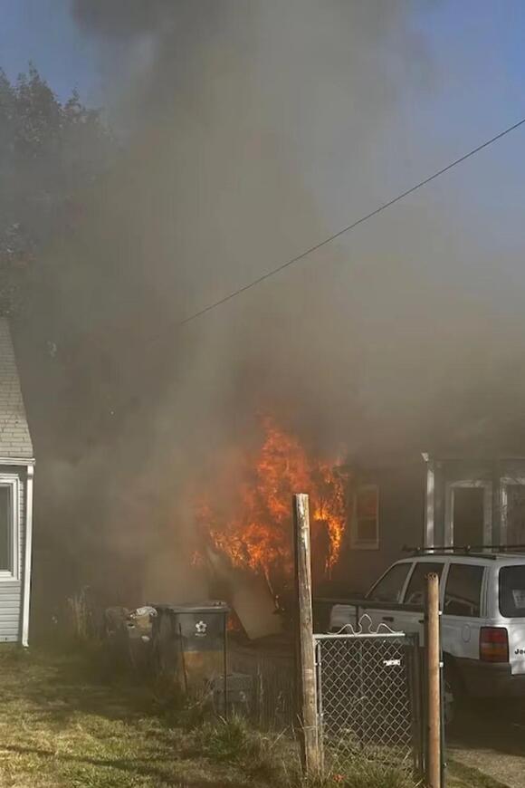 Lebanon House Fire Kills Family Dog After Garage Flames Spread Through ...