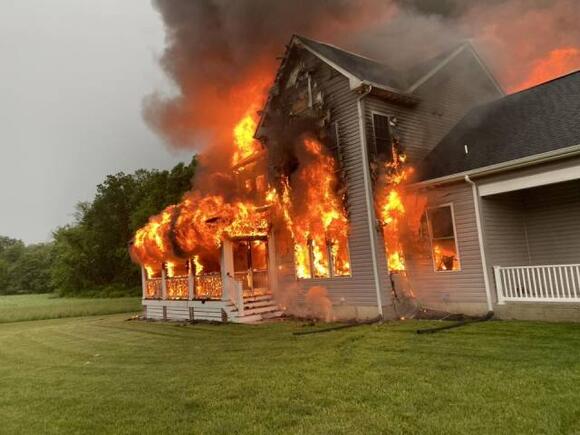 lightning-strike-likely-cause-of-a-house-fire-in-harford-county-newsbreak