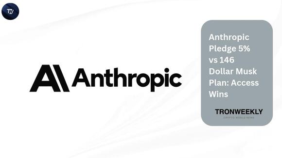 Anthropic Pledge 5% vs 146 Dollar Musk Plan: Access Wins