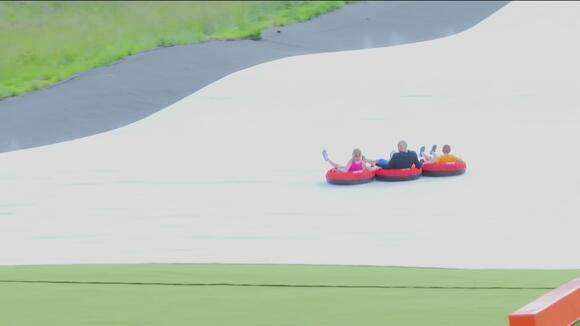 Snowflex Hill brings winter activities into summer at Sleepy Hollow ...