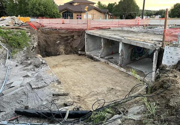 Second phase of major drainage project underway at Galley & Wooten ...