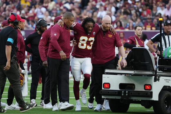 Commanders have now lost two wide receivers for remainder of 2026 season