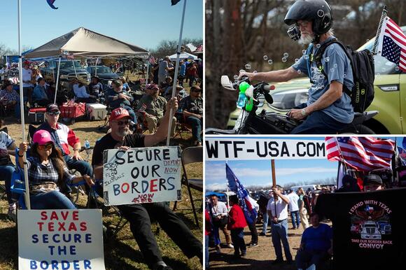 Take Our Border Back convoy ends with rallies in 3 states over ...