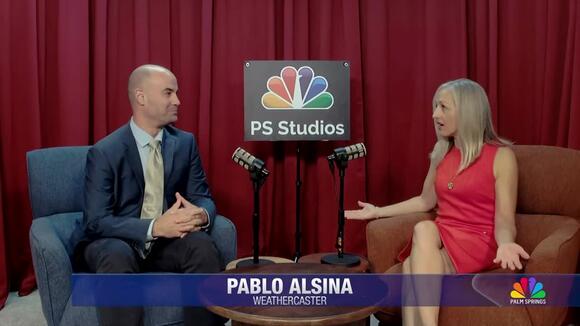 Off Air: Getting to Know NBC Palm Springs Weathercaster Pablo Alsina ...