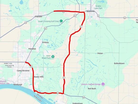 Road Closure Planned for State Road 261 in Warrick County - NewsBreak