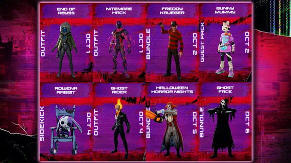 Fortnitemares 2026 Shop Dates Revealed: Black Clover, Freddy Krueger ...