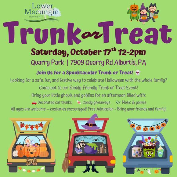 Trunk or Treat event at Quarry Park Oct. 17 - NewsBreak