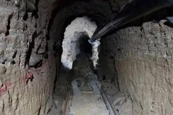 Inside the drug smuggling tunnel spanning 3,000ft found beneath US ...