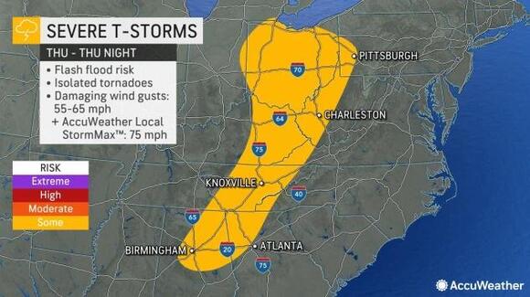 Severe weather, tornado risk to return to southern US - NewsBreak