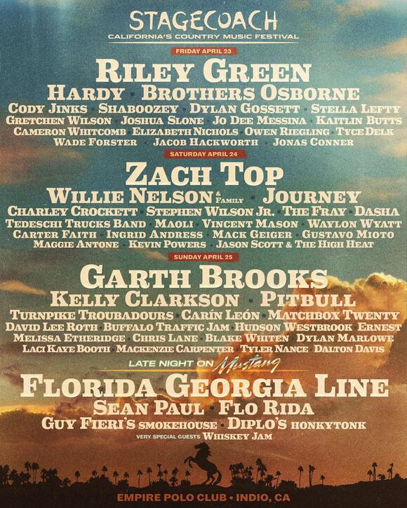 2027 Stagecoach Festival Lineup Reveal - NewsBreak