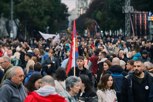 A tense election in Serbia will decide if a student movement can topple populist leader Vucic