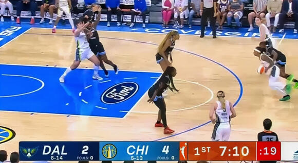The WNBA Is Not Real”: Hilarious 14-Second Blooper Reel in Wings-Sky Game Goes Viral (VIDEO) - NewsBreak