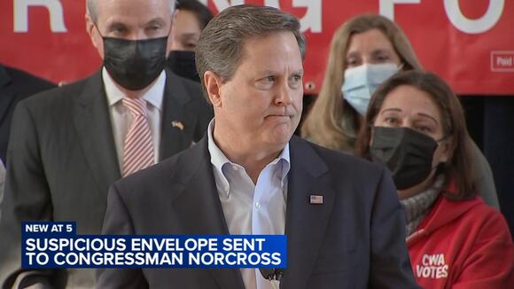 USPS intercepts suspicious envelope addressed to Rep. Donald Norcross’ office