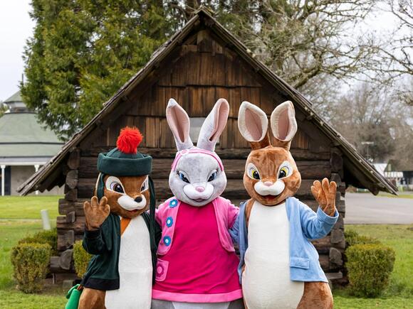 Easter Bunnies And Chocolates Await Visitors At The 2024 mEGGa Easter Egg Hunt